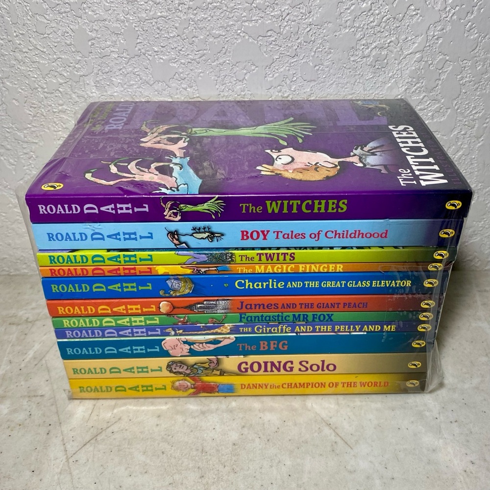 Roald Dahl Book Lot – 11 Puffin Volumes – Classic Children’s Collection Set